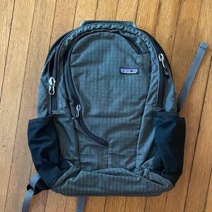 Patagonia Charcoal and Black Backpack